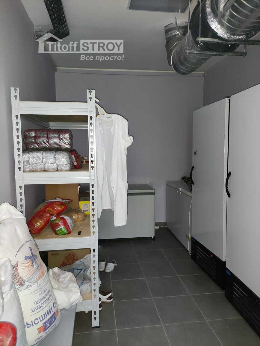 Комплексный ремонт пищеблока в школьной столовой от ремонтной компании titoffstroy.ru